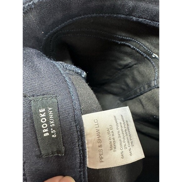 Veronica Beard Brooke 8.5 Mid-Rise Skinny Indigo Women's Size 25 - Picture 3 of 4